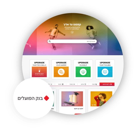 UpgradeU, בנק הפועלים